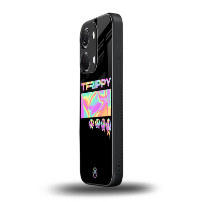 trippy trippy back phone cover | glass case for oneplus nord 3