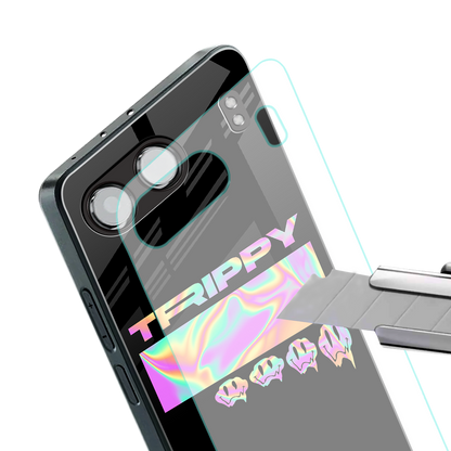 trippy trippy back phone cover | glass case for oneplus nord 4