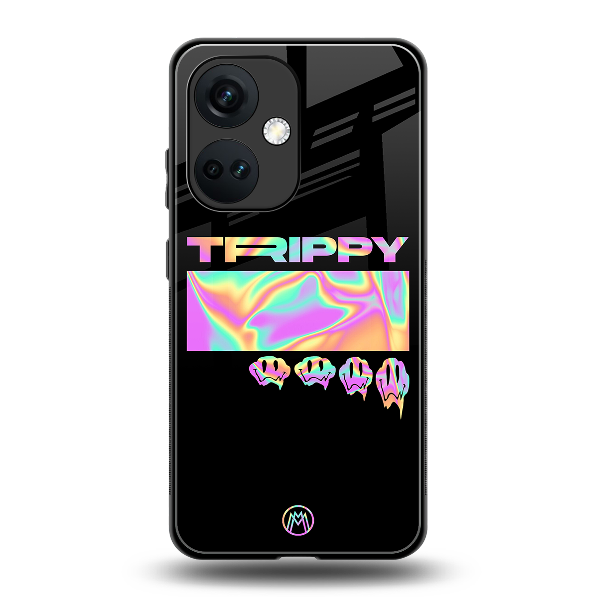 trippy trippy back phone cover | glass case for oneplus nord ce 3