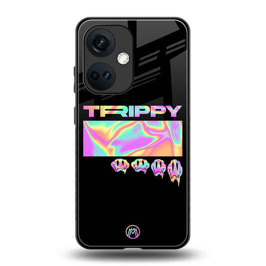 trippy trippy back phone cover | glass case for oneplus nord ce 3