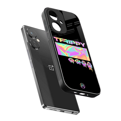 trippy trippy back phone cover | glass case for oneplus nord ce 3