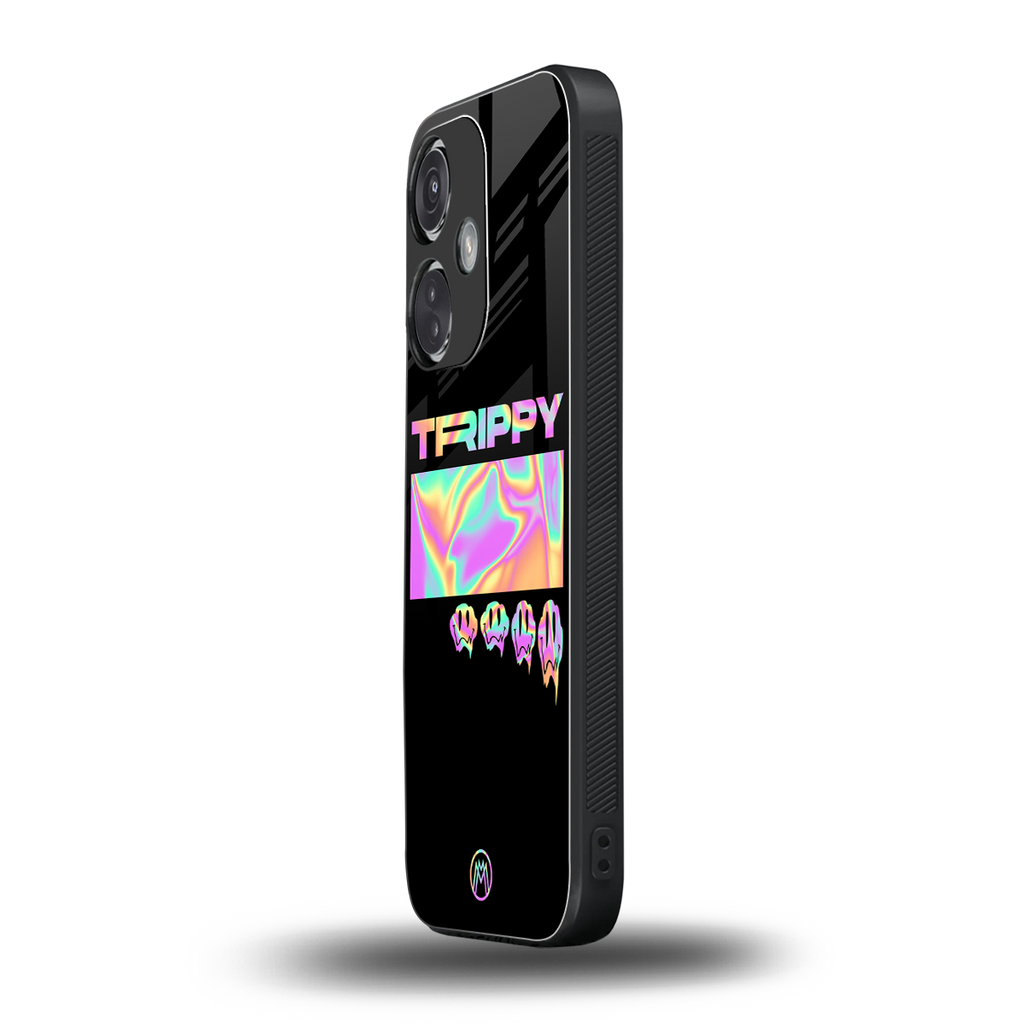 trippy trippy back phone cover | glass case for oneplus nord ce 3