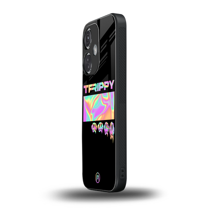 trippy trippy back phone cover | glass case for oneplus nord ce 3