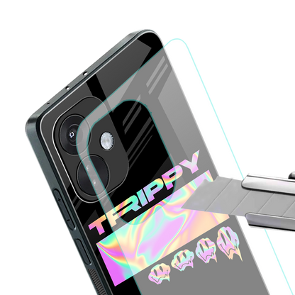 trippy trippy back phone cover | glass case for oneplus nord ce 3