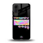 trippy trippy back phone cover | glass case for oneplus nord ce 4 lite