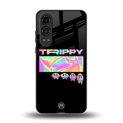 trippy trippy back phone cover | glass case for oneplus nord ce 4 lite
