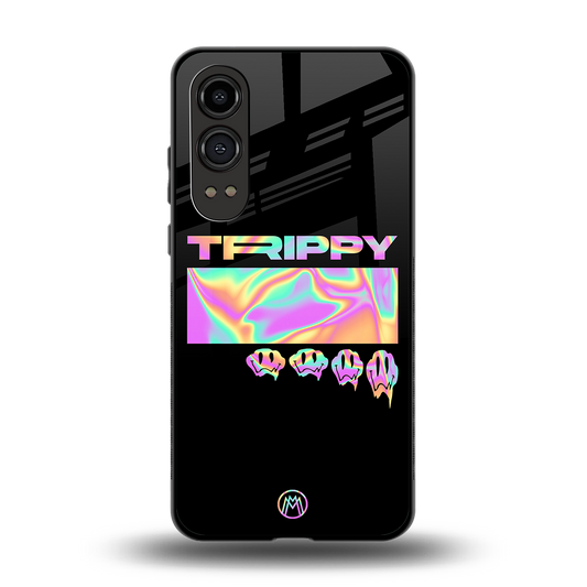 trippy trippy back phone cover | glass case for oneplus nord ce 4 lite