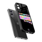 trippy trippy back phone cover | glass case for oneplus nord ce 4 lite
