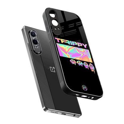 trippy trippy back phone cover | glass case for oneplus nord ce 4 lite