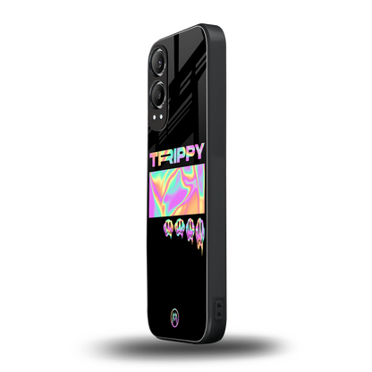 trippy trippy back phone cover | glass case for oneplus nord ce 4 lite