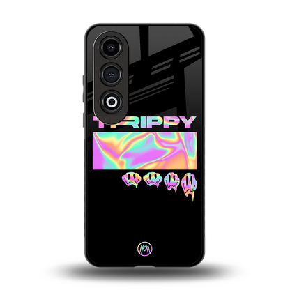 trippy trippy back phone cover | glass case for oneplus nord ce 4