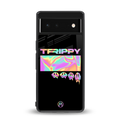 trippy trippy back phone cover | glass case for Google Pixel 6A