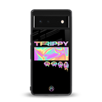 trippy trippy back phone cover | glass case for Google Pixel 6A