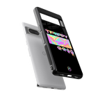 trippy trippy back phone cover | glass case for google pixel 7 pro