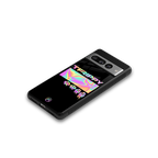 trippy trippy back phone cover | glass case for google pixel 7 pro