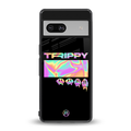 trippy trippy back phone cover | glass case for Google Pixel 7