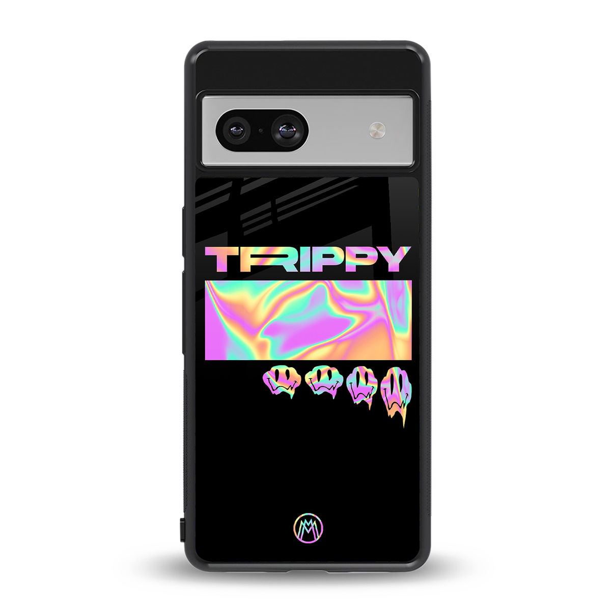 trippy trippy back phone cover | glass case for Google Pixel 7