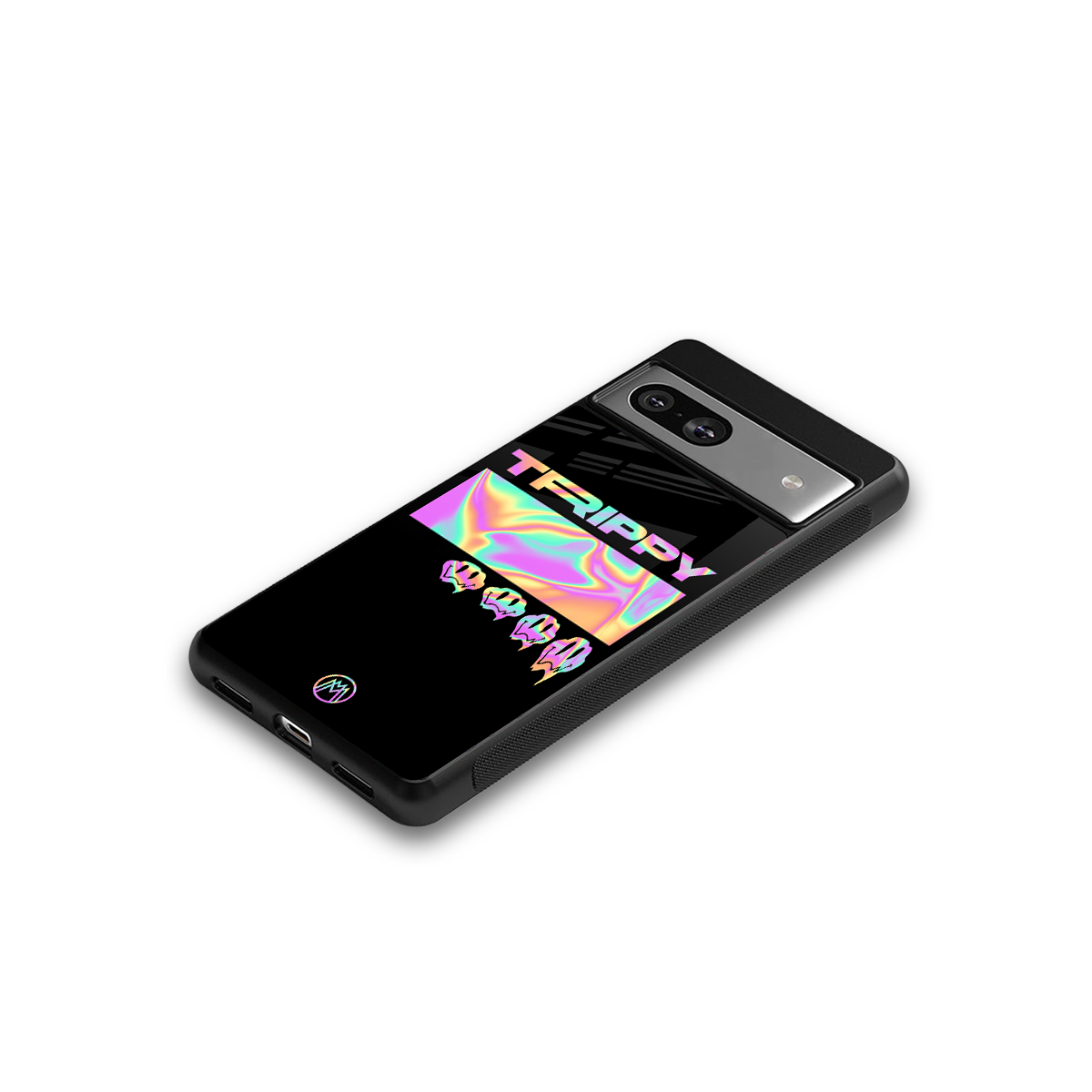 trippy trippy back phone cover | glass case for Google Pixel 7A