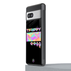 trippy trippy back phone cover | glass case for Google Pixel 7