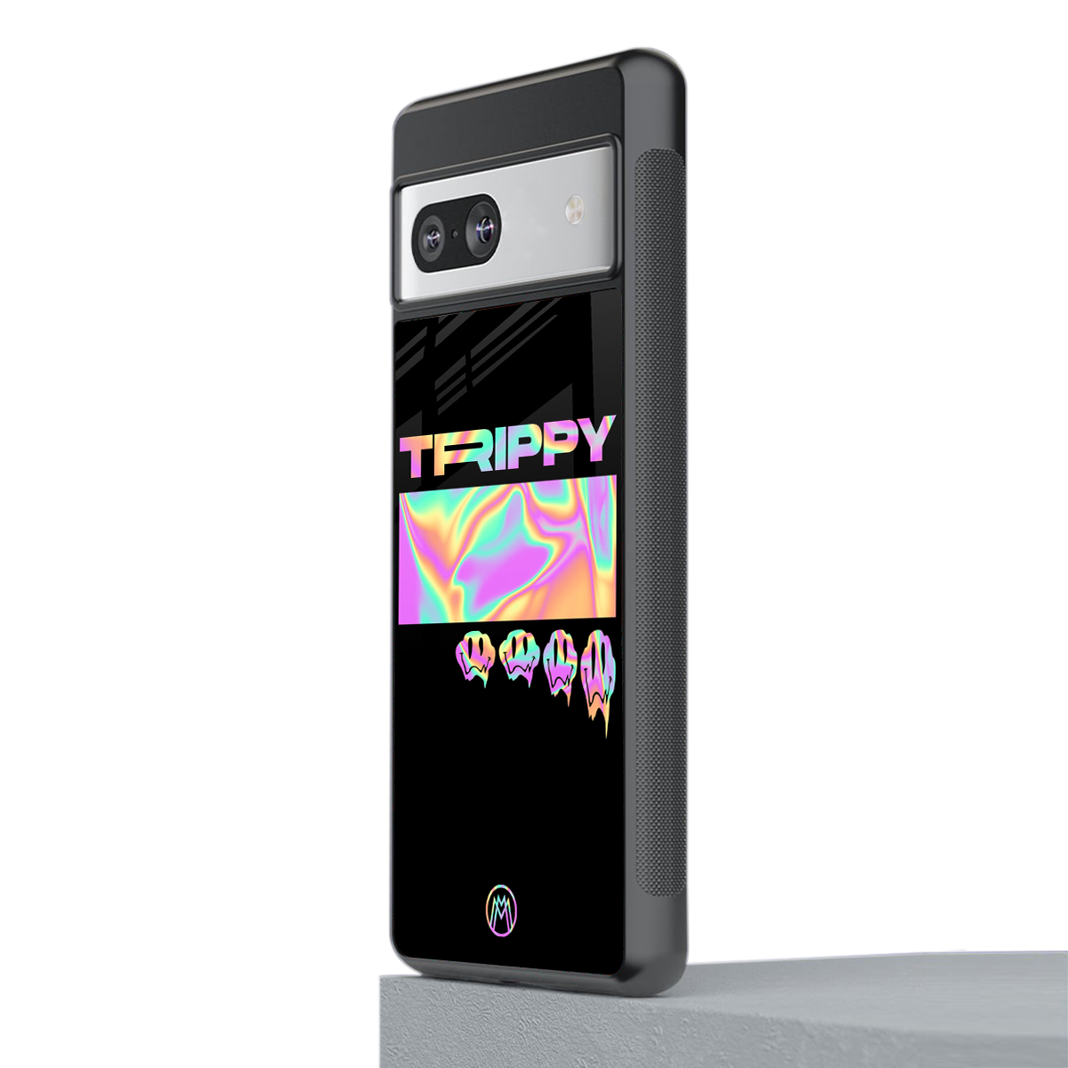 trippy trippy back phone cover | glass case for Google Pixel 7