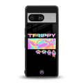 trippy trippy back phone cover | glass case for Google Pixel 8