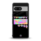 trippy trippy back phone cover | glass case for Google Pixel 8