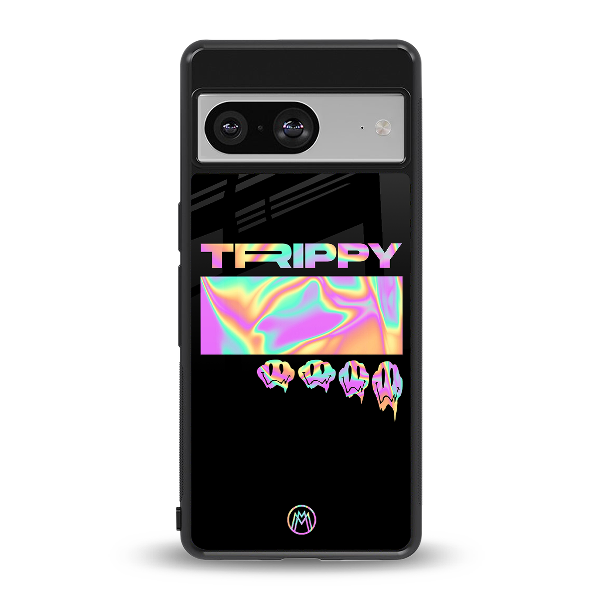 trippy trippy back phone cover | glass case for Google Pixel 8