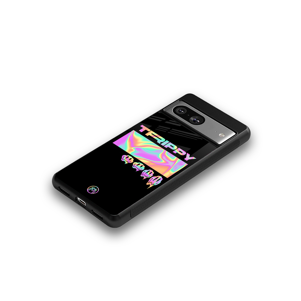 trippy trippy back phone cover | glass case for Google Pixel 8