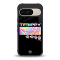 trippy trippy back phone cover | glass case for google pixel 9