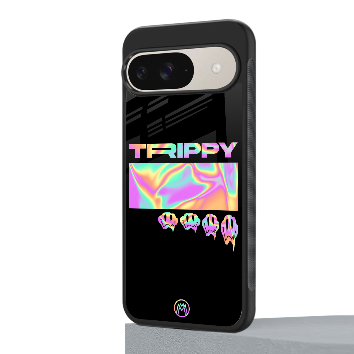 trippy trippy back phone cover | glass case for google pixel 9