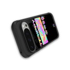 trippy trippy back phone cover | glass case for google pixel 9 pro