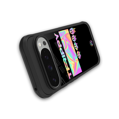 trippy trippy back phone cover | glass case for google pixel 9 pro xl