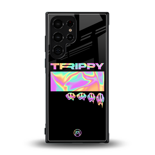 trippy trippy back phone cover | glass case for samsung galaxy s24 ultra