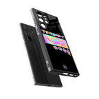 trippy trippy back phone cover | glass case for samsung galaxy s23 ultra