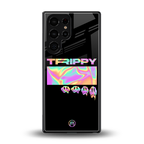 trippy trippy back phone cover | glass case for samsung galaxy s25 ultra