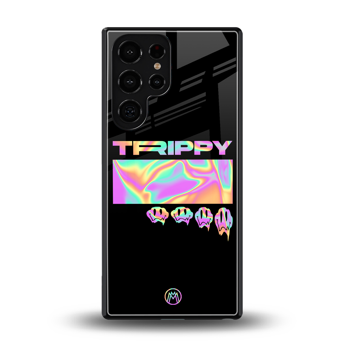 trippy trippy back phone cover | glass case for samsung galaxy s25 ultra