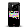 trippy trippy back phone cover | glass case for samsung galaxy s24 plus