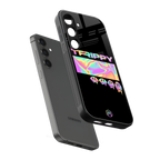 trippy trippy back phone cover | glass case for samsung galaxy s24 fe