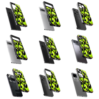 Durable Glass Back Mobile Case for iPhone, Samsung, OnePlus, Google Pixel, Redmi, Vivo, Oppo
