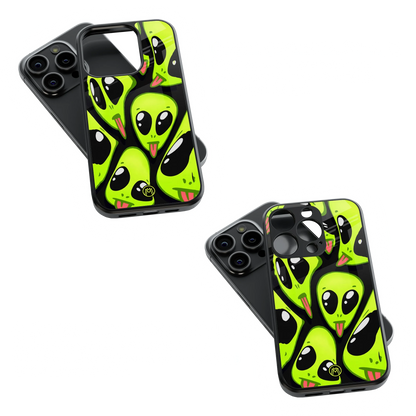Trendy Glass Back Mobile Case for iPhone, Samsung, Redmi, OnePlus, Google Pixel, Motorola