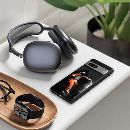 trippy astronaut back phone cover | glass case for iphone 13