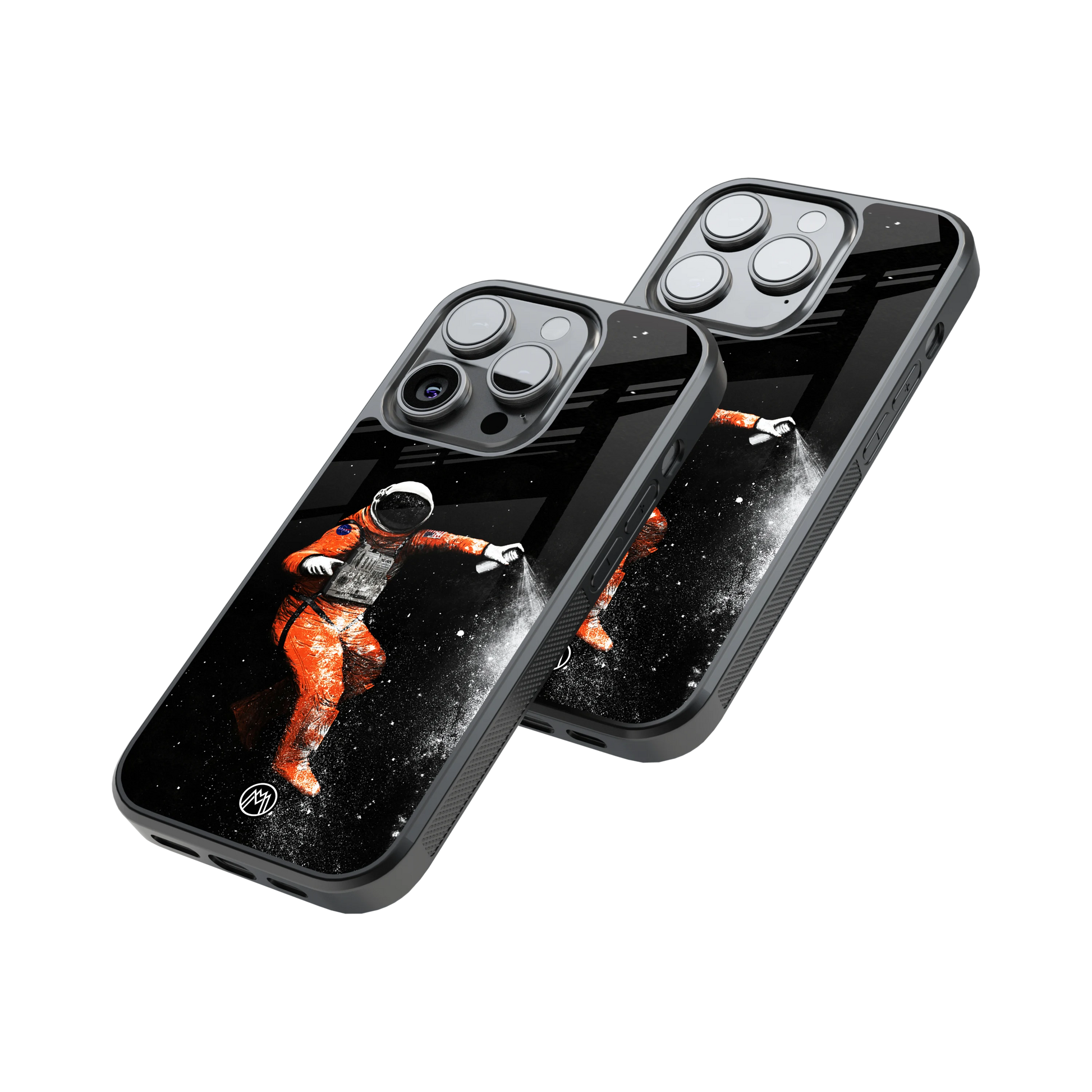 Protective Glass Back Phone Case Compatible with iPhone, Samsung, OnePlus, Pixel & More