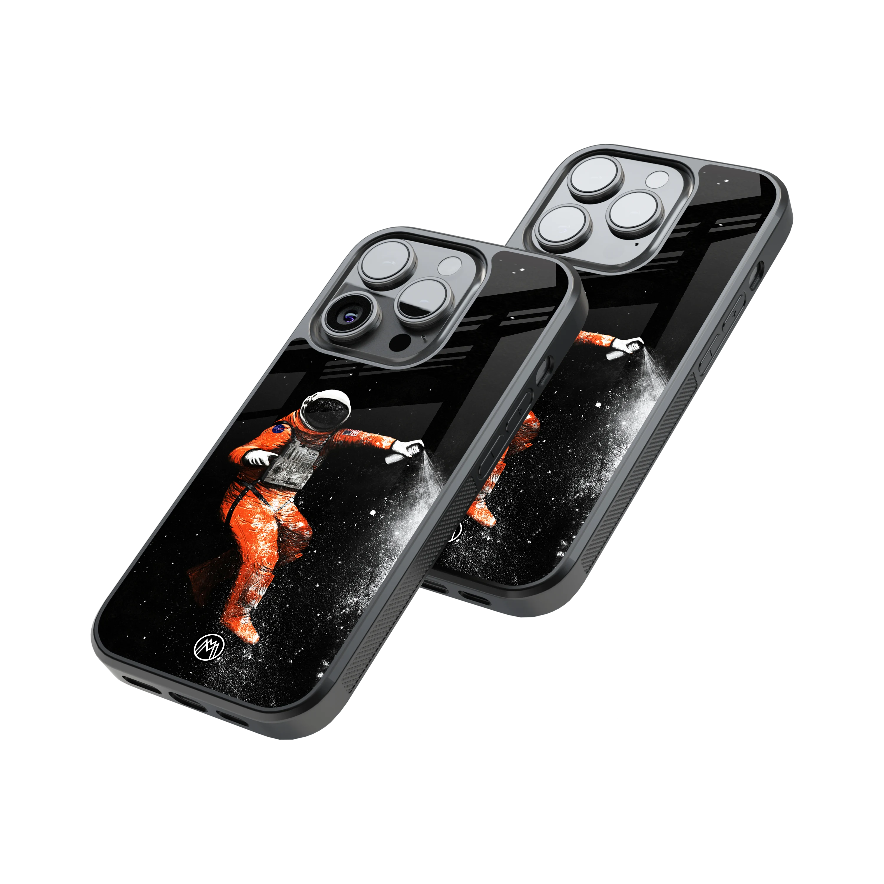 Protective Glass Back Phone Case Compatible with iPhone, Samsung, OnePlus, Pixel & More