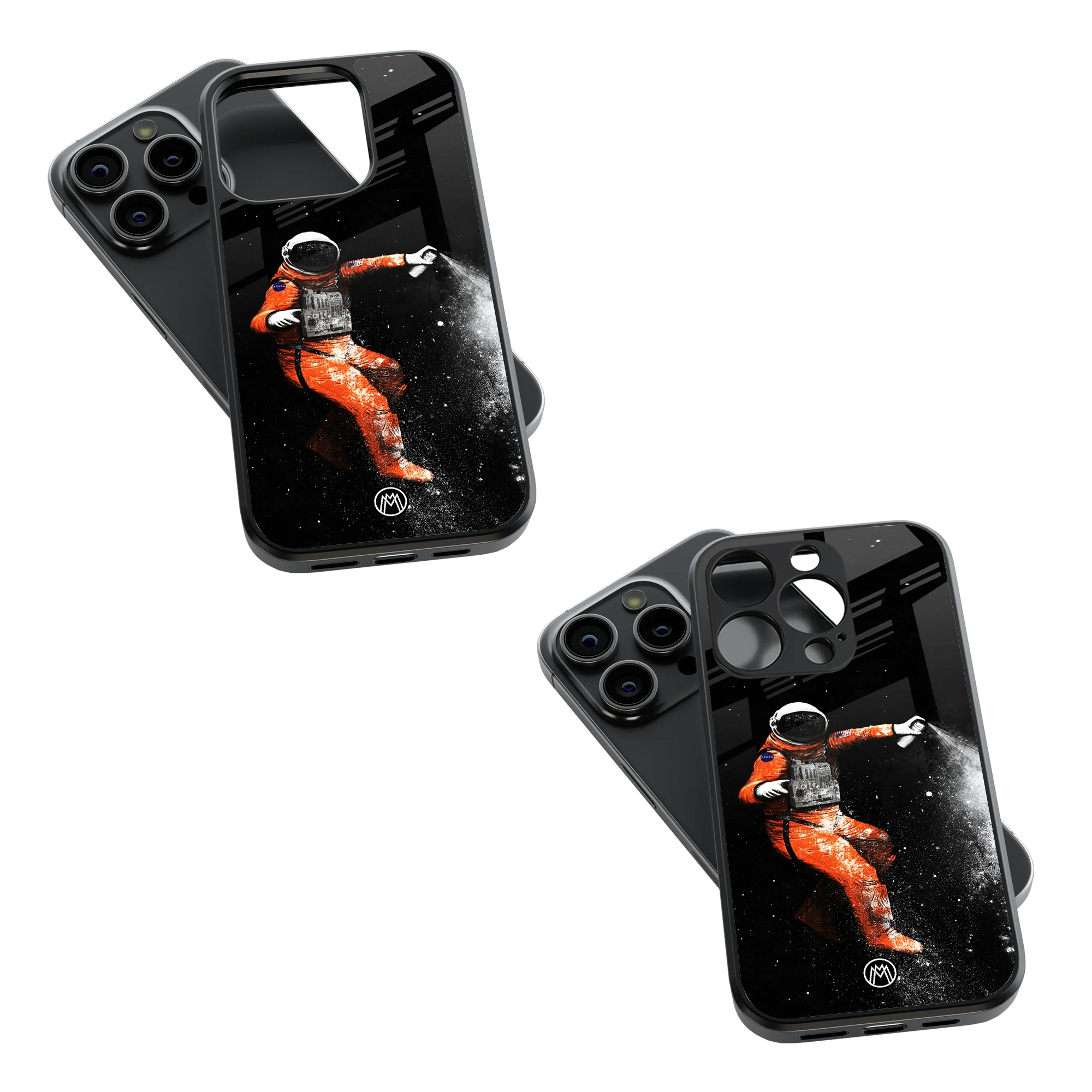 Trendy Glass Back Mobile Case for iPhone, Samsung, Redmi, OnePlus, Google Pixel, Motorola