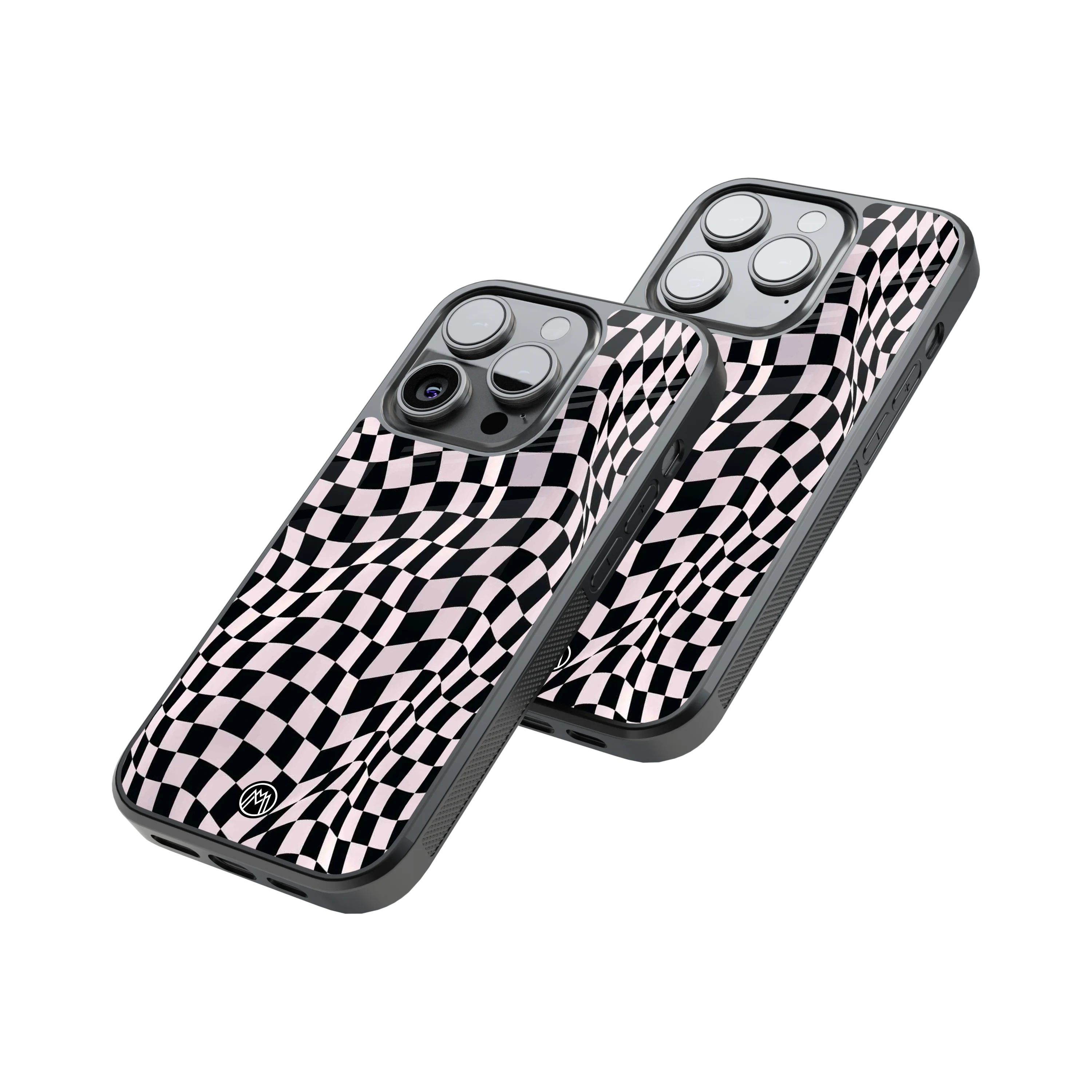 Protective Glass Back Phone Case Compatible with iPhone, Samsung, OnePlus, Pixel & More