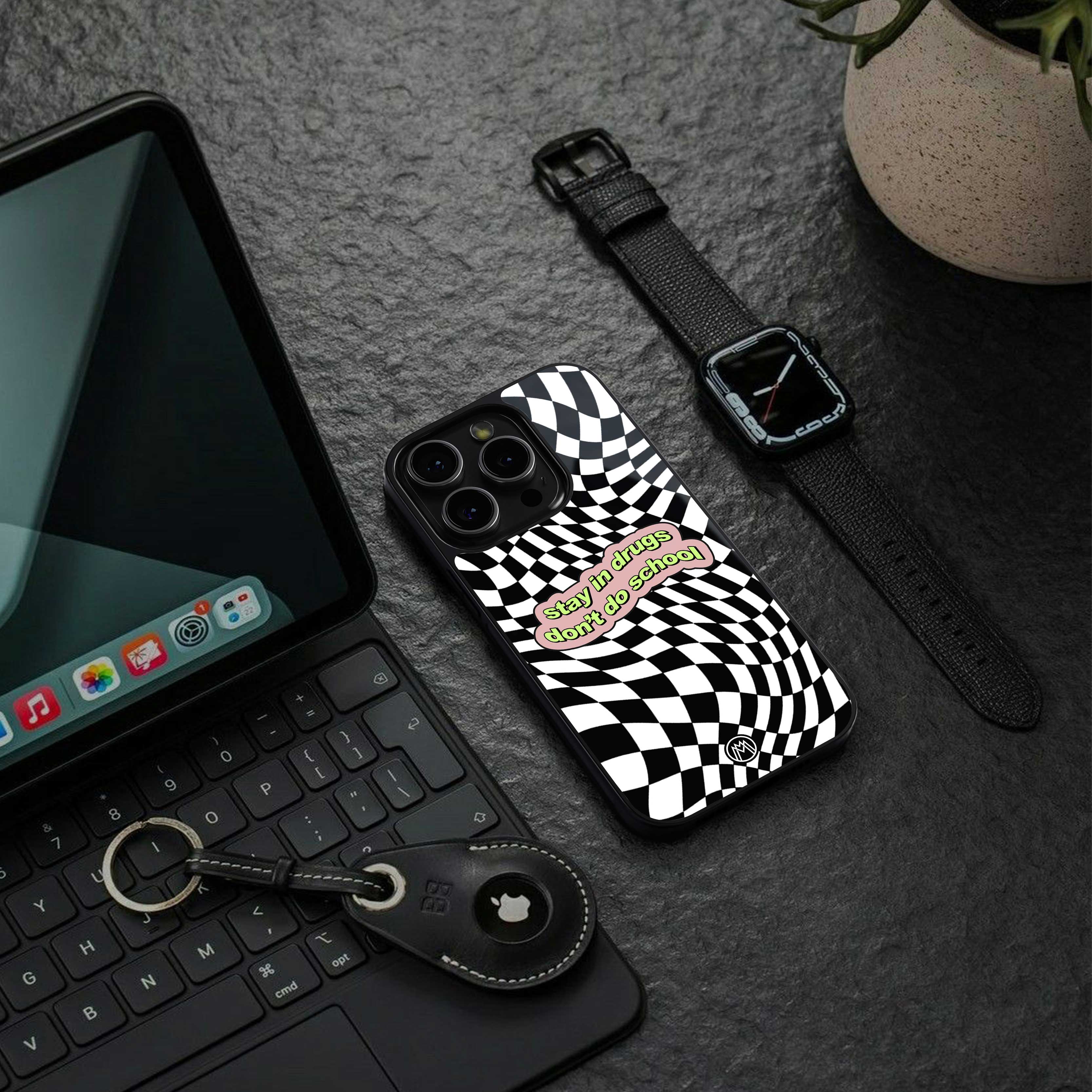 Trippy High Life Phone Cover | Glass Case