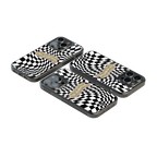 Luxury Glass Back Mobile Cover for iPhone, Samsung Galaxy, OnePlus, Pixel, Redmi & More