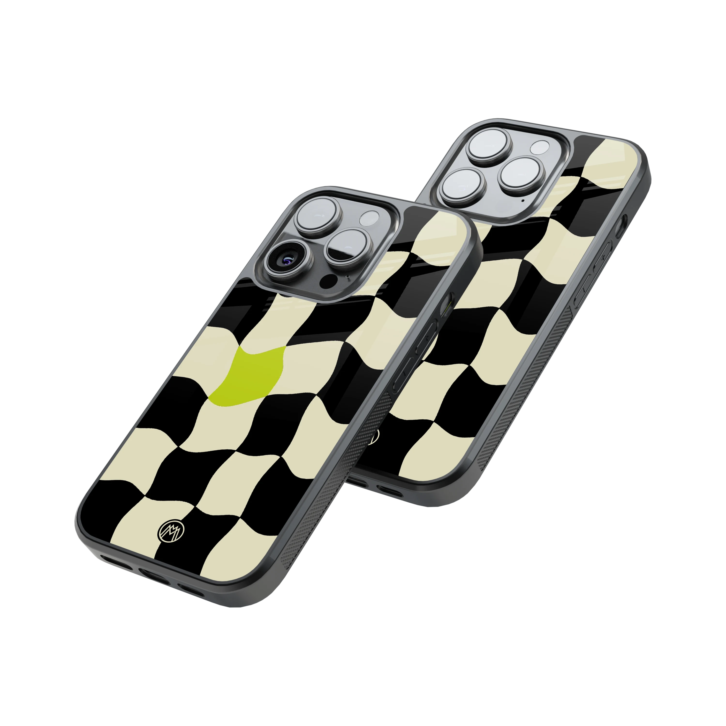 Protective Glass Back Phone Case Compatible with iPhone, Samsung, OnePlus, Pixel & More