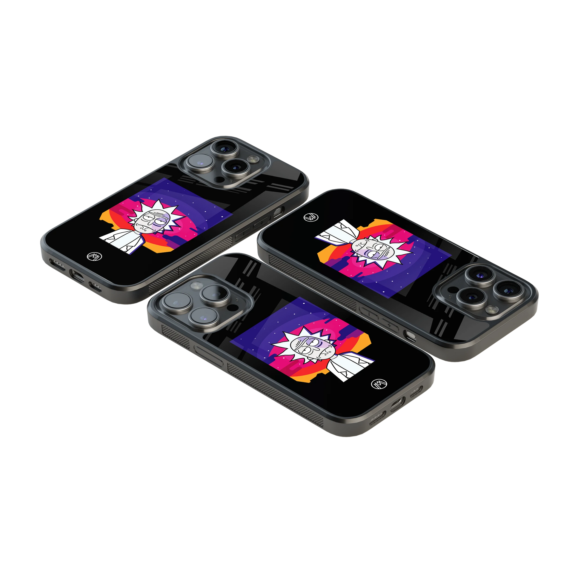 Luxury Glass Back Mobile Cover for iPhone, Samsung Galaxy, OnePlus, Pixel, Redmi & More