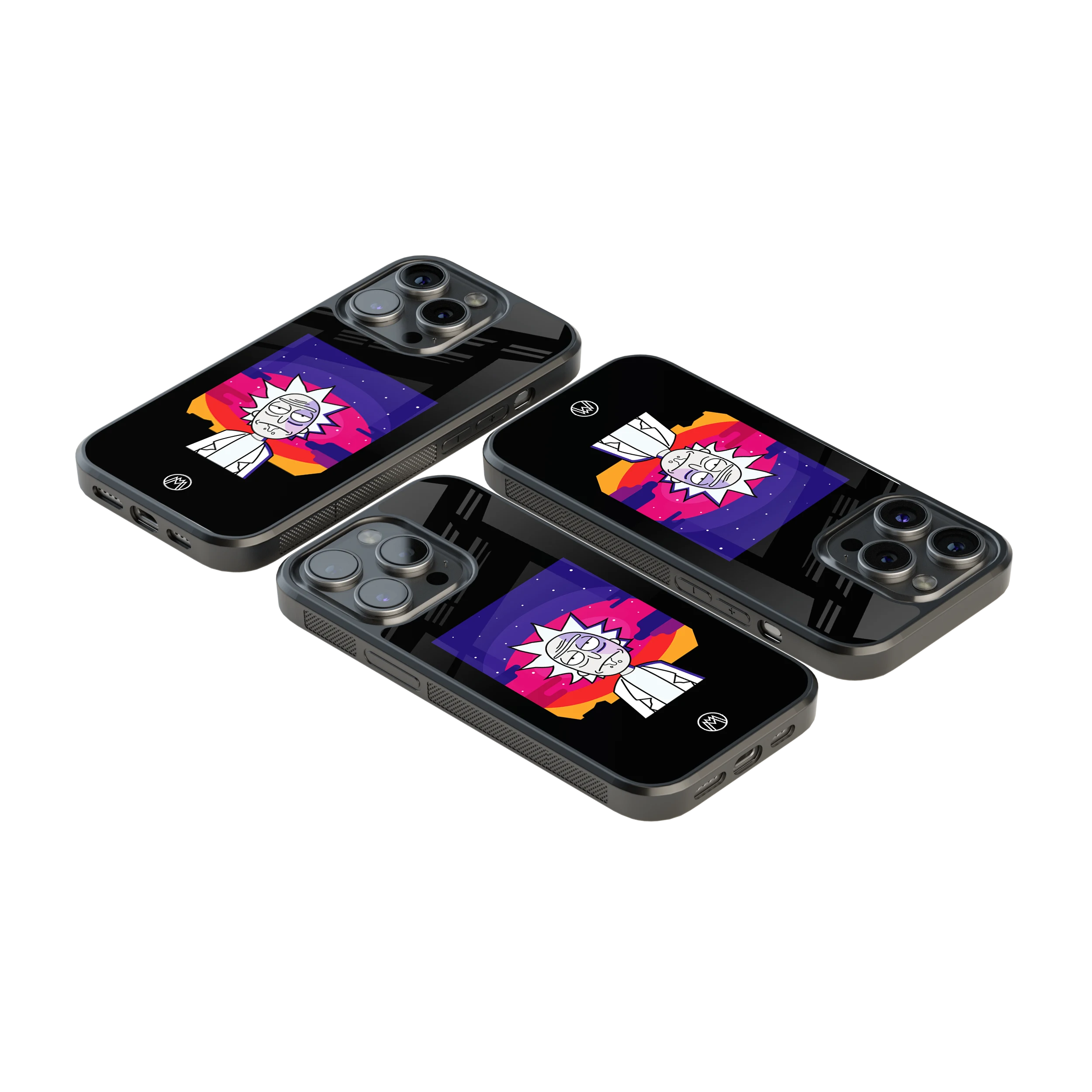 Luxury Glass Back Mobile Cover for iPhone, Samsung Galaxy, OnePlus, Pixel, Redmi & More